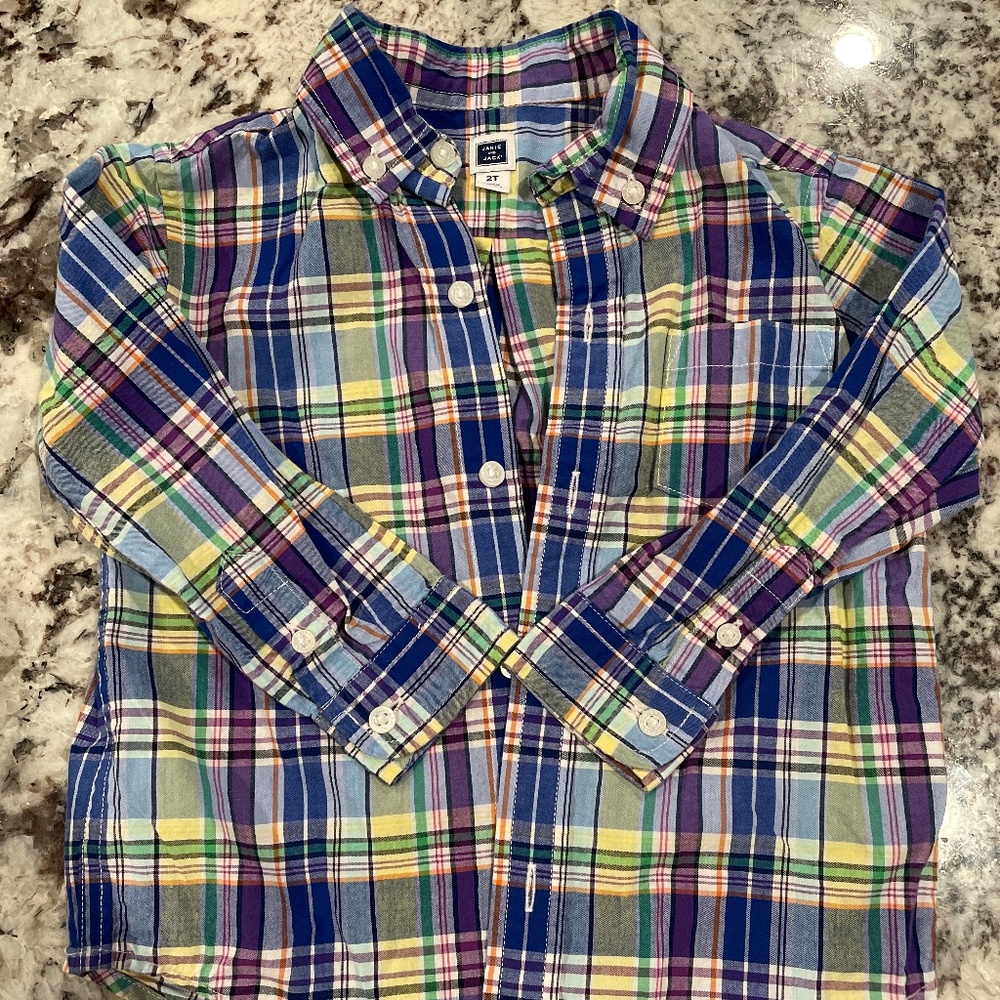 Janie and Jack button up